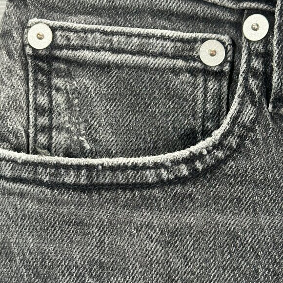 Madewell Jeans Womens 25 The Perfect Vintage Jean Gray Wash High Rise Stretch - Picture 4 of 12